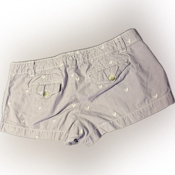💥 AE ⭐️ AMERICAN EAGLE 🦅 OUTFITTERS 💥⭐️  ADORABLE Cute Lavender And White - Picture 5 of 9